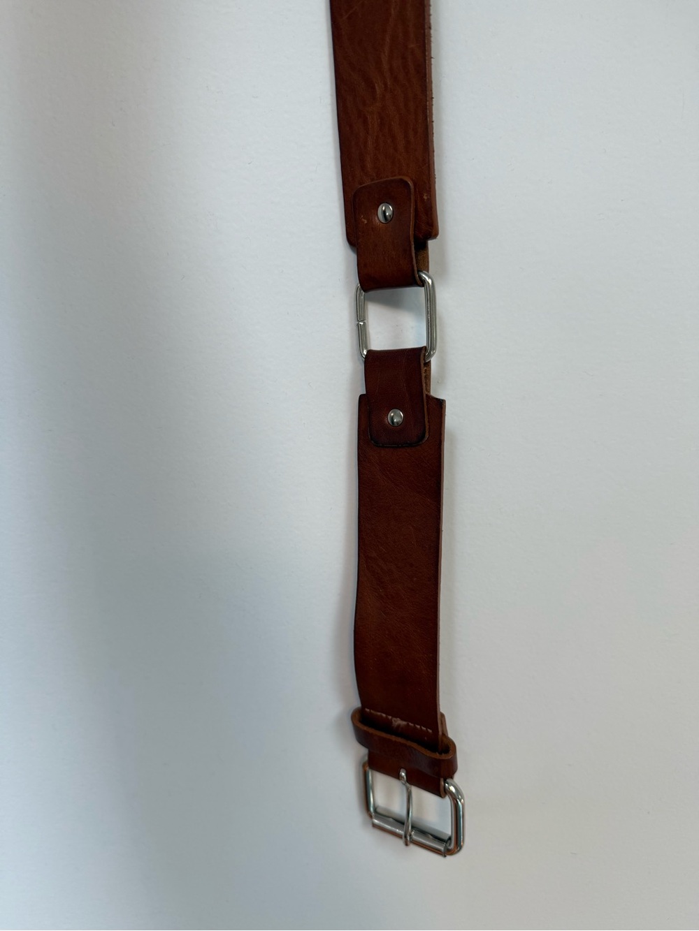 Barneys New York Italian Leather Belt Medium